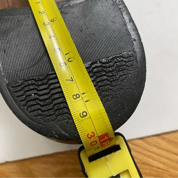 Vintage Sears wing tip leather Oxford shoes brown 7.5 - Picture 12 of 12